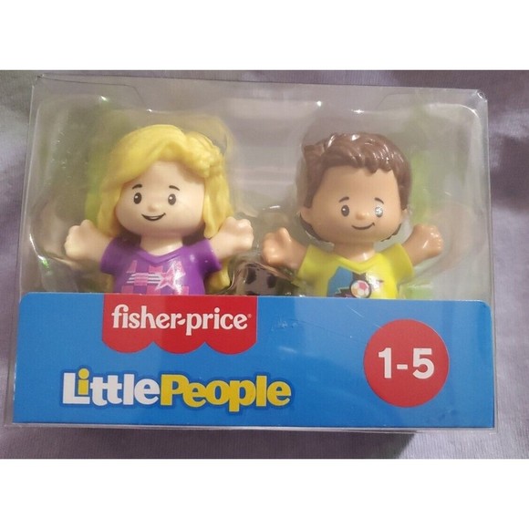 Fisher Price Little People Sports Soccer Team Pk & Boy with Dog - 2 packs -  NEW - Picture 2 of 4